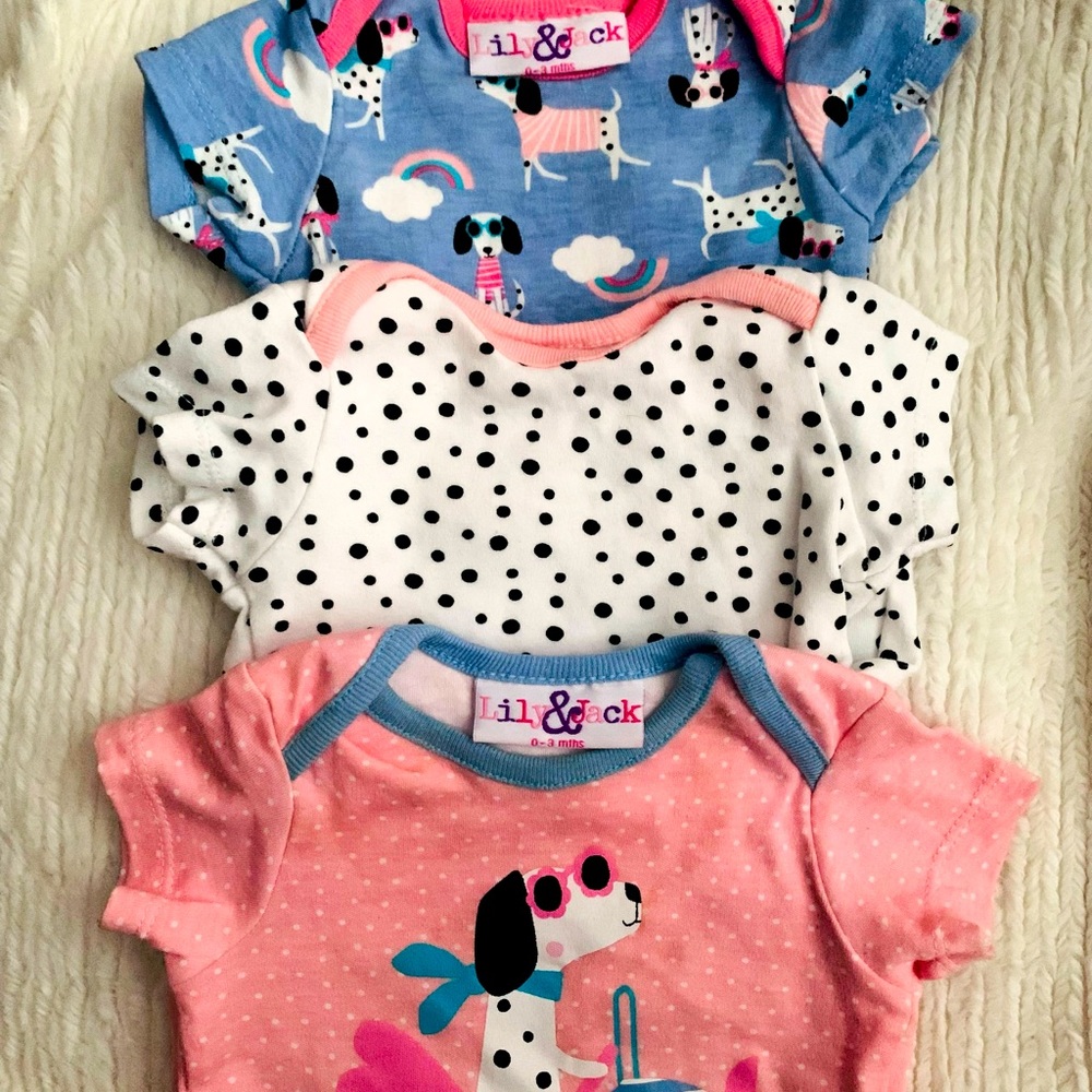 Lily&Jack onsies